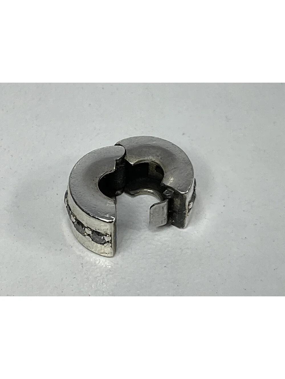 Pandora Sparkling Row Clip Charm Retired